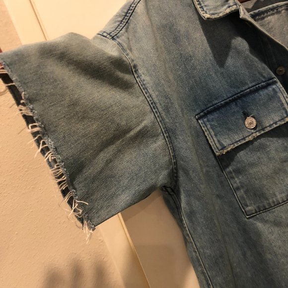 NWT Citizens of Humanity Alexi Denim Shirt Dress - Size Medium - Picture 4 of 5